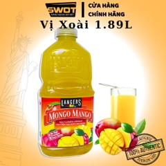 Nước ép trái cây LANGERS 1.89L MỸ nhiều vị, Nước ép trái cây tươi Mỹ, giàu dinh dưỡng, chống oxi hóa