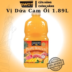 Nước ép trái cây LANGERS 1.89L MỸ nhiều vị, Nước ép trái cây tươi Mỹ, giàu dinh dưỡng, chống oxi hóa