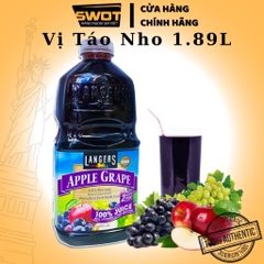 Nước ép trái cây LANGERS 1.89L MỸ nhiều vị, Nước ép trái cây tươi Mỹ, giàu dinh dưỡng, chống oxi hóa