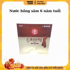 Nước hồng sâm 6 năm tuổi Hàn Quốc (50mlx30 gói), Hồng sâm Hàn cao cấp, bổ dưỡng, tăng cường sức khỏe   SWOT