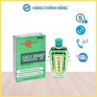 Dầu gió Con Ó Sigapore 24ml, Dầu gió Eagle Brand Medicated Oil giảm đau đầu, đau lưng, bong gân