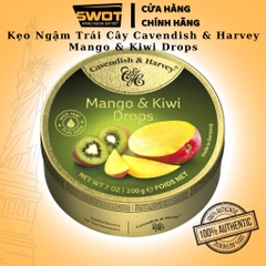 Kẹo ngậm trái cây Cavendish & Harvey Đức 200g nhiều vị, Kẹo ngậm vị trái cây siêu ngon, thơm miệng