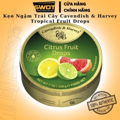 Kẹo ngậm trái cây Cavendish & Harvey Đức 200g nhiều vị, Kẹo ngậm vị trái cây siêu ngon, thơm miệng