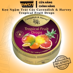 Kẹo ngậm trái cây Cavendish & Harvey Đức 200g nhiều vị, Kẹo ngậm vị trái cây siêu ngon, thơm miệng