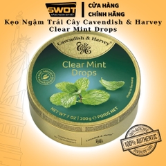 Kẹo ngậm trái cây Cavendish & Harvey Đức 200g nhiều vị, Kẹo ngậm vị trái cây siêu ngon, thơm miệng
