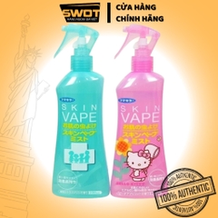 Xịt chống muỗi, côn trùng Skin Vape Nhật Bản 200ml, Xịt muỗi cho bé hàng Nhật cao cấp, tác dụng lâu dài, an toàn - SWOT