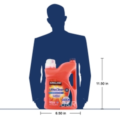 Nước giặt Kirkland Ultra Clean Mỹ 5.73L, Nước giặt Mỹ, kết hợp 3 trong 1 giặt-xả-khử mùi kháng khuẩn