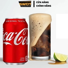 Combo 6 Nước ngọt Mỹ 355ml mix nhiều loại, Nước giải khát có ga Mỹ cao cấp, thơm ngon đậm vị, bổ sung năng lượng - SWOT