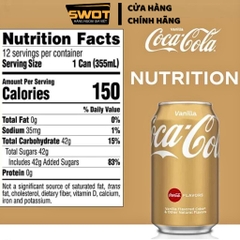 Combo 6 Nước ngọt Mỹ 355ml mix nhiều loại, Nước giải khát có ga Mỹ cao cấp, thơm ngon đậm vị, bổ sung năng lượng - SWOT