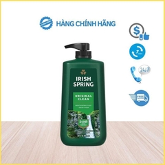 Sữa Tắm Gội Nam Irish Spring Body Wash 887ML - Mỹ