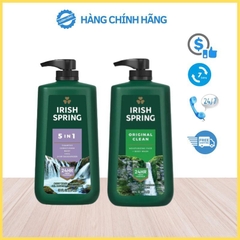 Sữa Tắm Gội Nam Irish Spring Body Wash 887ML - Mỹ
