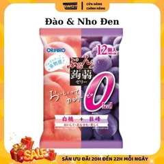 Thạch rau câu Orihiro Nhật Bản nhiều vị, Kẹo rau câu cao cấp, thơm ngon đặc biệt, giàu dinh dưỡng