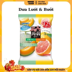 Thạch rau câu Orihiro Nhật Bản nhiều vị, Kẹo rau câu cao cấp, thơm ngon đặc biệt, giàu dinh dưỡng