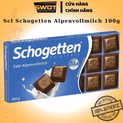 Socola Schogetten Đức 100g 18 viên nhiều vị, Chocolate Thanh thơm ngon hảo hạng, giàu dinh dưỡng