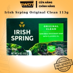 Xà bông cục Irish Spring Mỹ, xà phòng cục làm sạch không khô da, hương thơm tươi mát, ngăn mùi cơ thể, chính hãng Mỹ