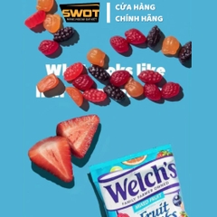 Combo Kẹo dẻo Welch's Fruit Snacks Mỹ Kẹo dẻo trái cây mềm dẻo thơm ngon giàu vitamin không chất béo