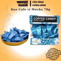 Kẹo Coffee Candy Pamiriter Đài Loan nhiều vị 70g, Kẹo cafe Đài Loan cao cấp, thơm ngon độc đáo, sảng khoái tinh thần