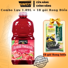 Nước ép trái cây LANGERS 1.89L MỸ nhiều vị, Nước ép trái cây tươi Mỹ, giàu dinh dưỡng, chống oxi hóa