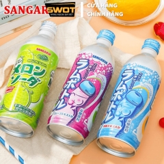 Nước Soda Sangaria Nhật 500g nhiều vị, Nước ngọt có gas cao cấp, thơm ngon đặc biệt, giàu vitamin