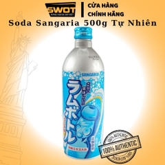 Nước Soda Sangaria Nhật 500g nhiều vị, Nước ngọt có gas cao cấp, thơm ngon đặc biệt, giàu vitamin