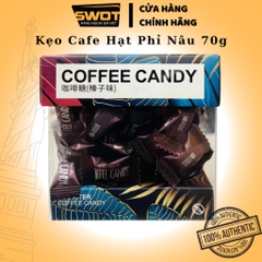Kẹo Coffee Candy Pamiriter Đài Loan nhiều vị 70g, Kẹo cafe Đài Loan cao cấp, thơm ngon độc đáo, sảng khoái tinh thần