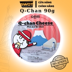 Phô mai QBB Nhật Bản 90gr nhiều vị, Phô mai cho bé vị trái cây tự nhiên, giàu vitamin, dinh dưỡng