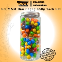 Socola nhân Đậu Phộng & Sữa M&M Mỹ 1757g, Chocolate Mỹ cao cấp, thơm ngon thượng hạng không quá ngọt - SWOT