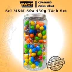 Socola nhân Đậu Phộng & Sữa M&M Mỹ 1757g, Chocolate Mỹ cao cấp, thơm ngon thượng hạng không quá ngọt - SWOT
