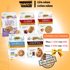 Bánh quy Cookie Crich Ý nhiều vị, Bánh Cookie ITALY thơm ngon thượng hạng, bổ dưỡng tốt cho sức khỏe