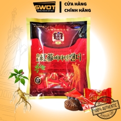 Kẹo hồng sâm Hàn Quốc 200g, Kẹo hồng sâm vị ngon độc đáo, giúp thư giãn, giảm mệt mỏi, lợi sức khoẻ, không chất bảo quản