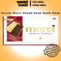 Socola Thanh MERCI Đức nhiều vị 100g, Chocolate Đức thượng hạng thơm ngon đặc biệt ăn vặt cực cuốn, chính hãng MERCI Đức