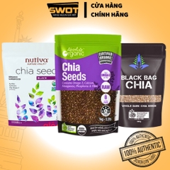 Hạt Chia nhập khẩu 500g-1Kg cao cấp, Hạt chia tự nhiên, bổ sung dinh dưỡng, hỗ trợ sức khỏe tim mạch
