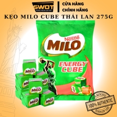 Kẹo milo Nestle Energy Cube Thái Lan 275g 100 viên, Kẹo Milo vị ngon tuyệt vời, ngọt ngào béo ngậy