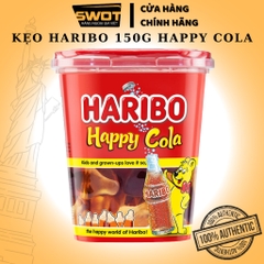 Kẹo dẻo trái cây HARIBO Đức 150g, Kẹo dẻo trái cây tươi nguyên chất, chua ngọt thơm an toàn sức khỏe