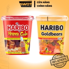 Kẹo dẻo trái cây HARIBO Đức 150g, Kẹo dẻo trái cây tươi nguyên chất, chua ngọt thơm an toàn sức khỏe