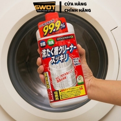 Nước tẩy vệ sinh lồng giặt Awas Washing Tub Cleaner Nhật 550g, Chất vệ sinh máy giặt Nhật Bản cao cấp, tẩy sạch bụi bẩn
