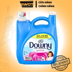 Nước xả Downy Ultra April Fresh Mỹ 5.03L, Nước xả mềm vải Mỹ cao cấp, hương thơm dịu nhẹ bền lâu