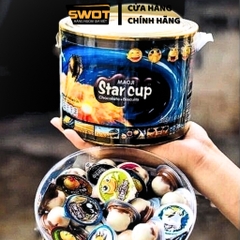 Bánh quy Socola Star Cup Thái Lan 600g, Bánh chấm Socola thơm ngon đậm vị ăn vặt siêu ngon, bổ dưỡng