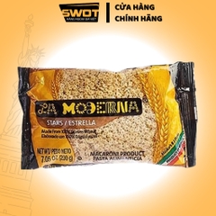 Nui ăn dặm cho bé La Moderna Mỹ 200g, Nui trẻ em thơm ngon thượng hạng, bổ sung dinh dưỡng