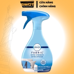 Xịt vải Febreze Fabric Mỹ 438ml, Xịt làm thơm và mềm vải, khử mùi hôi, kháng khuẩn, lưu hương lâu