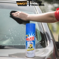 Xịt lau gương Exfresh Glass Cleaner Mỹ 396g, Nước lau bóng gương, lau sạch vết bẩn, dưỡng bóng kính