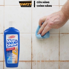 Nước lau gạch PowerHouse Mop&Shine Mỹ 473ml, Nước lau sàn nhà tẩy sạch vết bẩn dễ dàng, nhanh chóng
