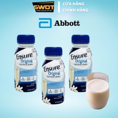 Thùng 16 Sữa nước Ensure Vanilla Original Nutrition Shake Mỹ 237ml, Sữa Ensure Mỹ thơm ngon bổ dưỡng
