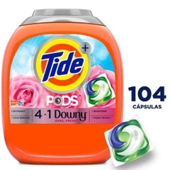 Viên giặt xả Tide Pods Free&Gentlea Mỹ 3.63kg 152V, Viên giặt da nhạy cảm tẩy sạch vết bẩn mềm vải