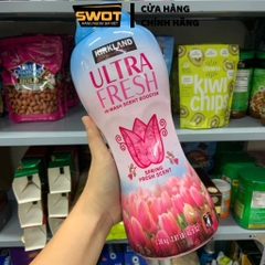 Viên xả vải Kirkland Ultra Fresh Mỹ 1.3Kg, Hạt xả vải thơm quần áo, hương thơm Mỹ, lưu hương bền lâu