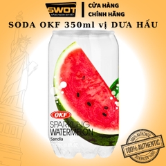 Soda trái cây OKF Hàn Quốc 350ml nhiều vị, Nước ngọt có ga thơm ngon tuyệt vị, trái cây tự nhiên