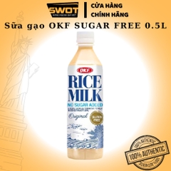 Sữa gạo Không Đường OKF Hàn Quốc 1.5L, Nước gạo Sugar Free cao cấp, thơm ngon, giàu chất dinh dưỡng