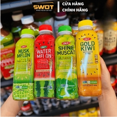 Nước trái cây thạch nha đam OKF Hàn Quốc 500ml nhiều vị, Nước ép trái cây tươi, giàu dinh dưỡng