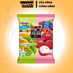 Thạch rau câu Orihiro Nhật Bản nhiều vị, Kẹo rau câu cao cấp, thơm ngon đặc biệt, giàu dinh dưỡng