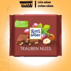 Socola Ritter Sport Đức nhiều vị 100g, Socola Đức cao cấp, thơm ngon hảo hạng, đậm vị cacao thơm béo